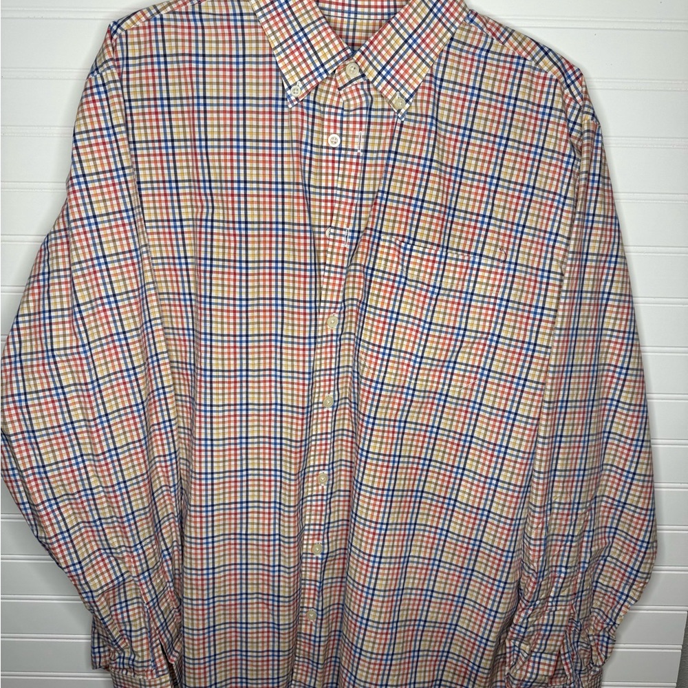 Classic Plaid Button-Down Shirt